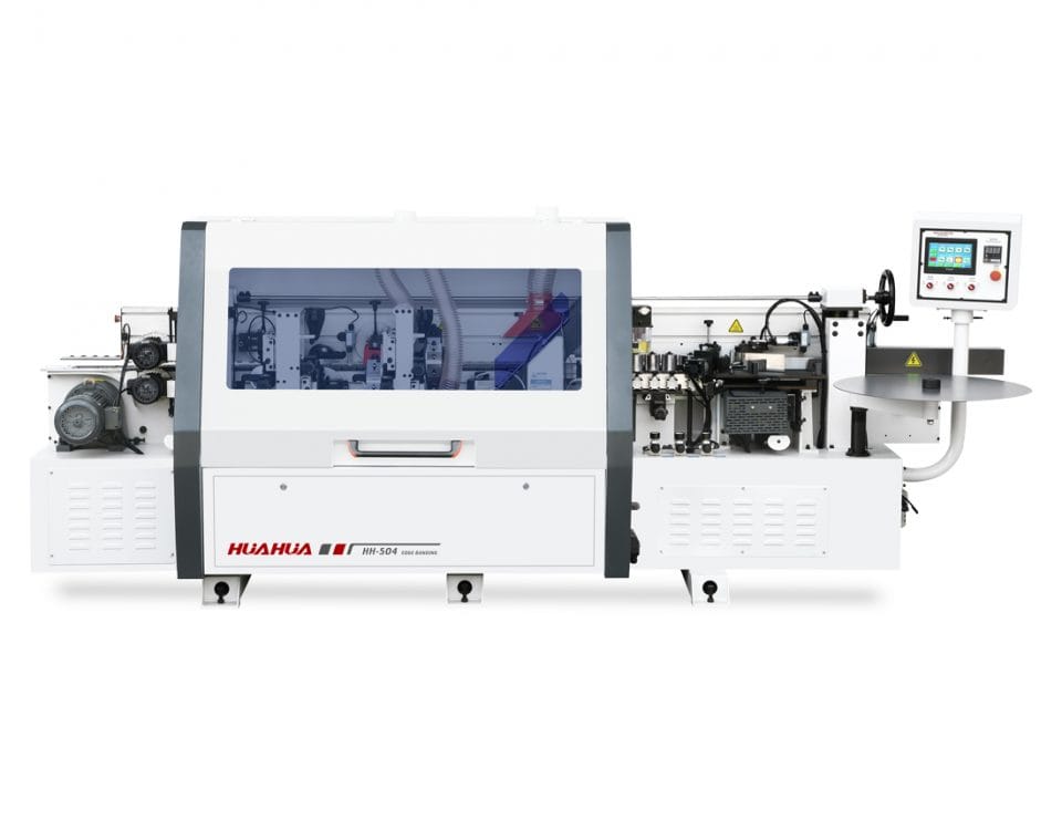 لبه چسبان 5 ایستگاه ثمین ماشین HUAHAUA-UNIX